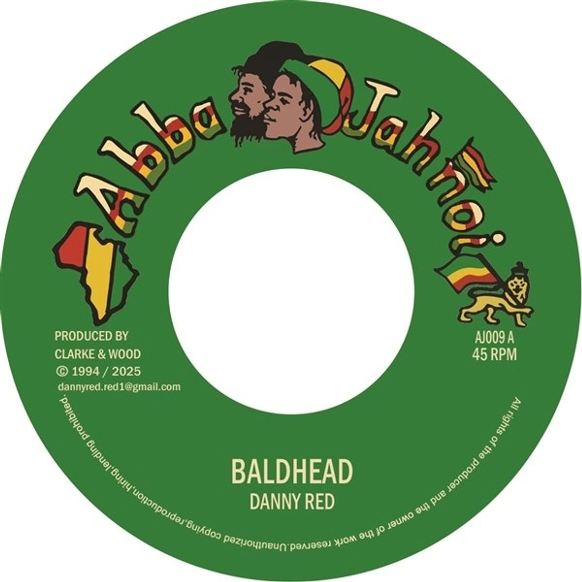 Danny Red - Baldhead (7" Single)