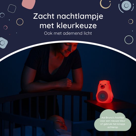 Numsy Bruno White Noise Machine Baby - Witte Ruis Apparaat - 2026
