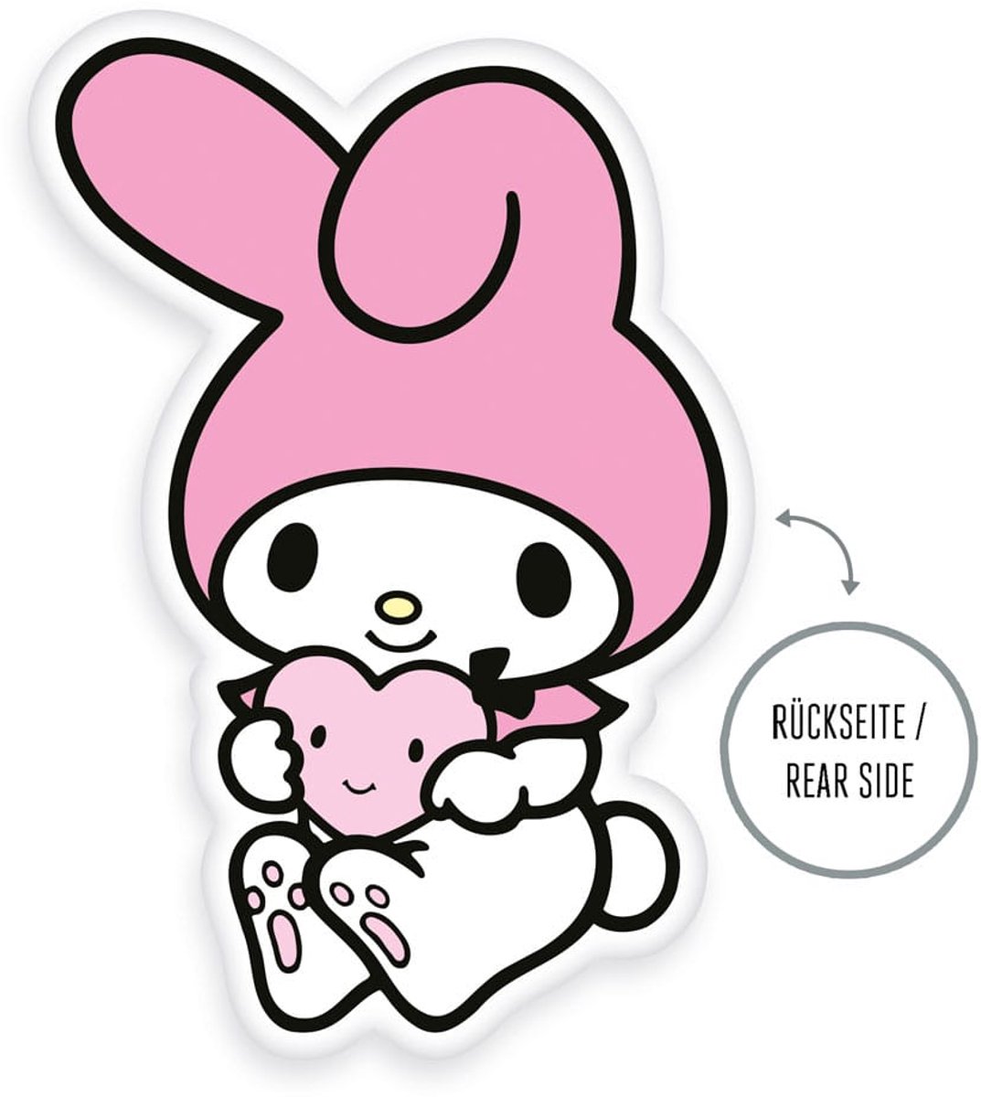 Herding Sanrio Pillow My Melody Heart 36 cm Kussens