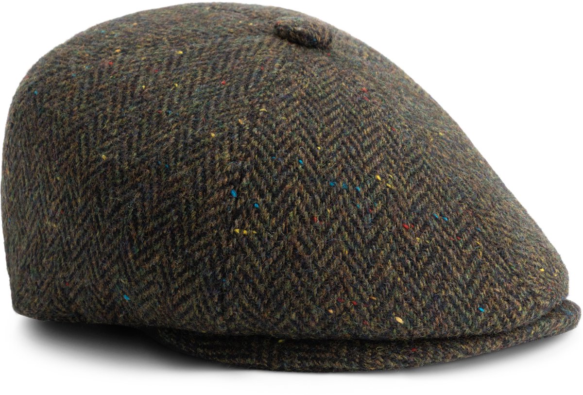 MGO Wooler Heren - Pet - Wol - Groen