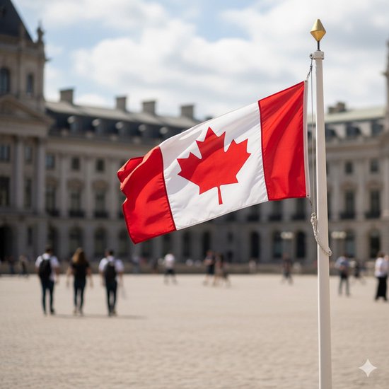 Vlag Canada - 90 x 150 cm - Canadese Vlag - Canada