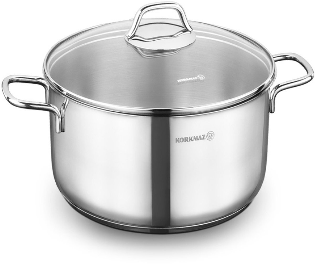 Korkmaz Perla RVS Brood met Deksel - 5,5L - 24cm
