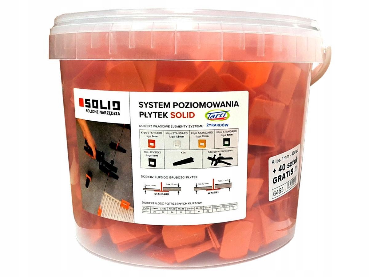440x Tegelnivelleringsclips 1mm - Systeem voor Vloerlegging