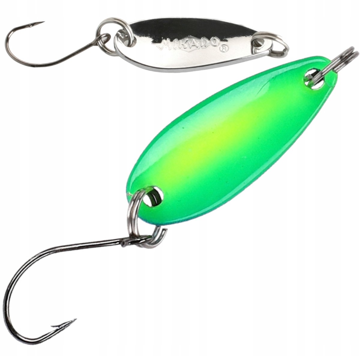 Mikado Mini Lepel Wobbler 2,4 cm 2,5 g - Ideaal voor forelgebied