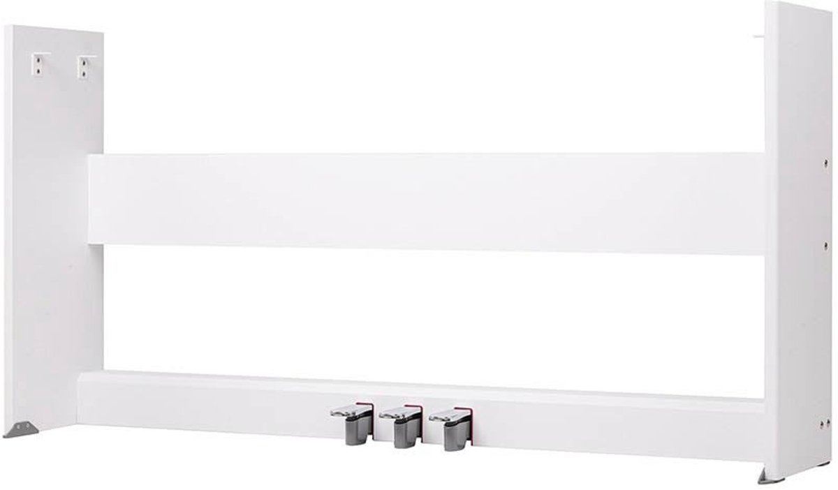 Piano onderstel - NUX NPS1/WH - Houten standaard met 3 pedalen - Voor NPK10 en NPK20 - Wit