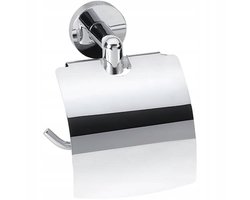 Bemeta Stella Toiletrolhouder met Klep - Chroom