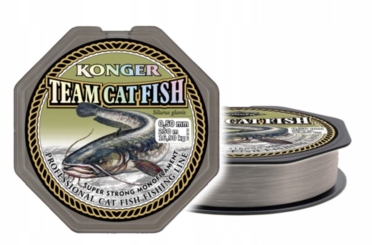 Konger Team Cat Fish 0.45mm 250m 15.9kg Summenlijn