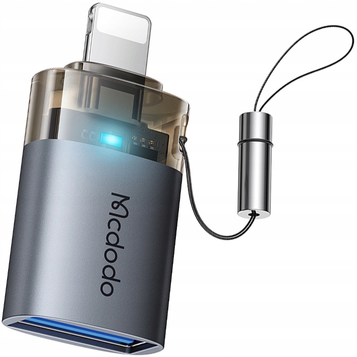 Mcdodo Adapter Usb-A 3.0 Naar Lightning Adapter Iphone Ipad 3A Otg Led