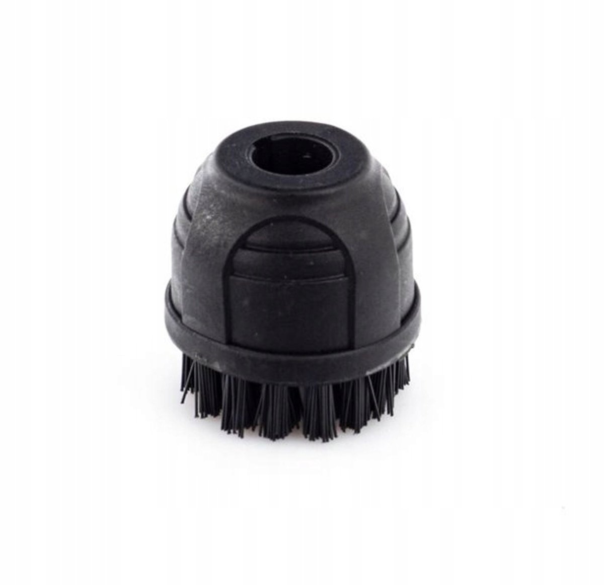 Zwarte Polyester Borstel voor Stoomreiniger - Ø 40 mm
