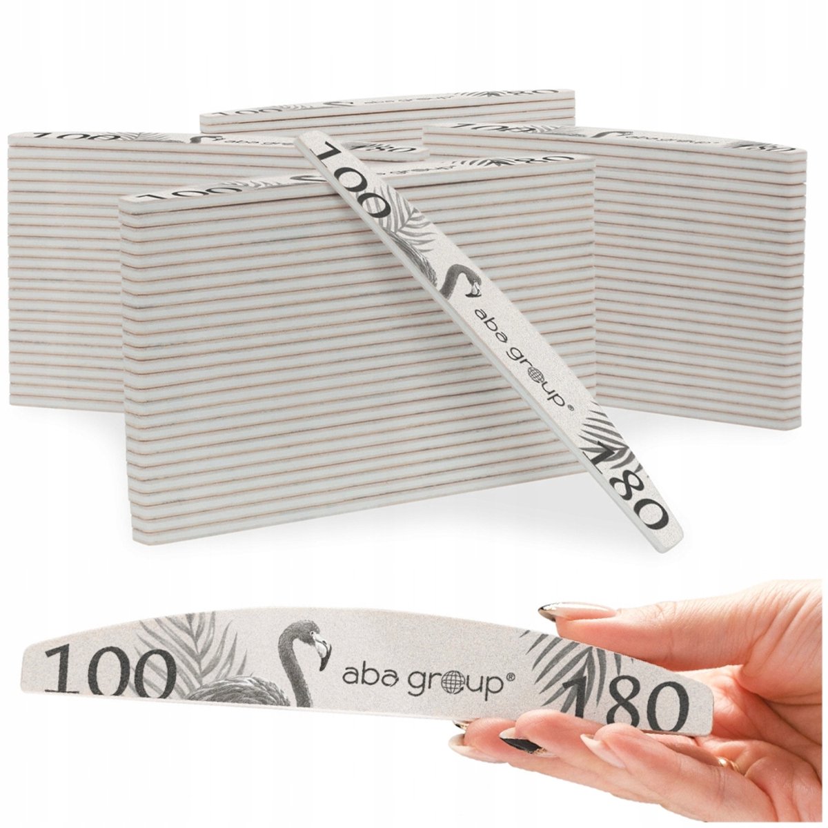 Aba Group Nagelvijlen Boot 100/180 Slim - 50 Stuks