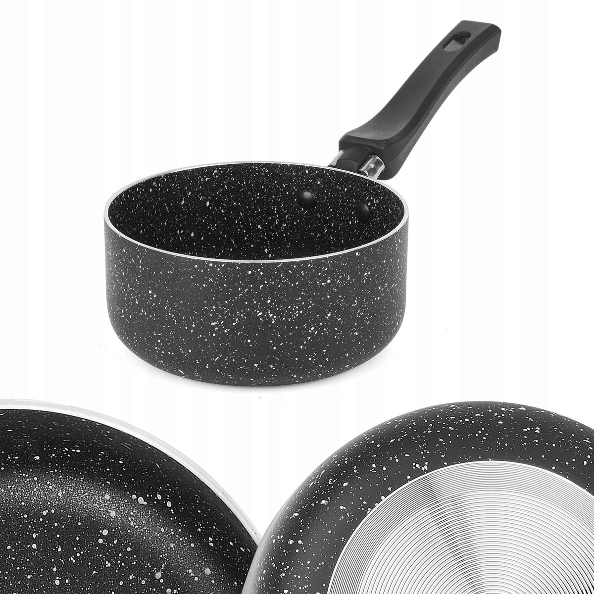 Tadar Marmara Black Rondel 14cm - Anti-aanbak, 0.8L