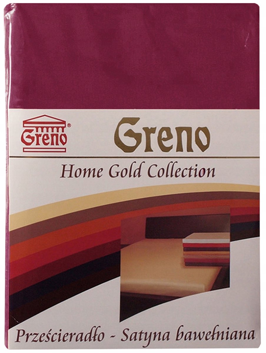 Greno Satin Laken 160x210cm - Katoen - Donkerroze