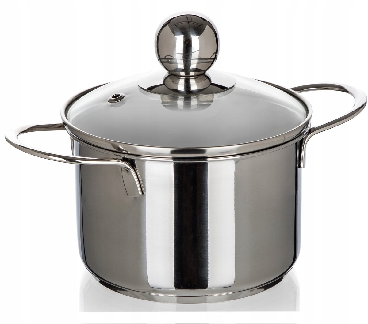 Kleine Pan met Deksel Piccolo 12cm 0,85L RVS Inductie