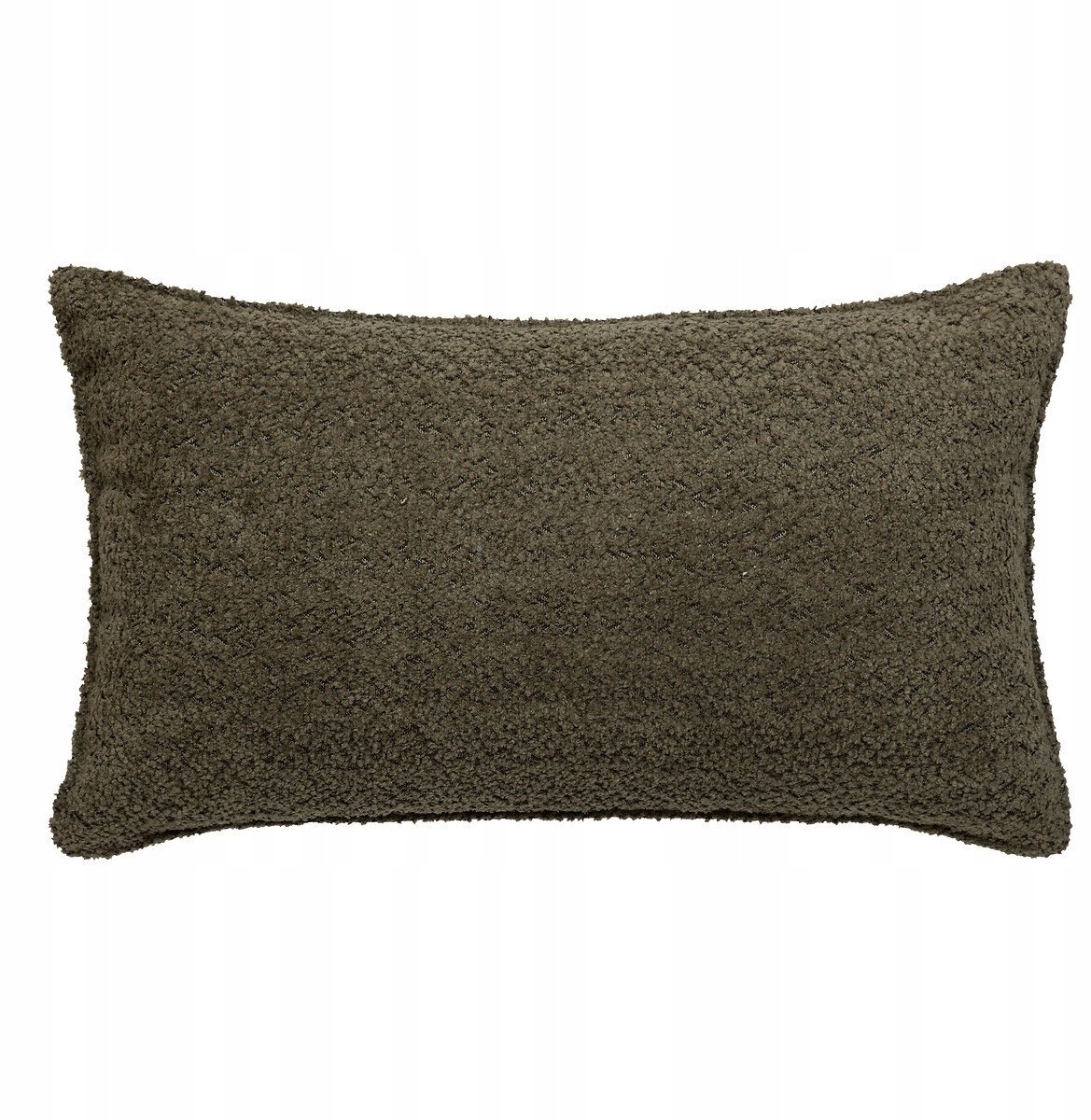 Groen Boucle Sierkussen SOANA 30x50 cm - Zacht & Decoratief