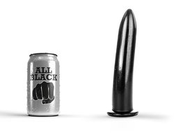 All Black Zwarte anaal dildo
