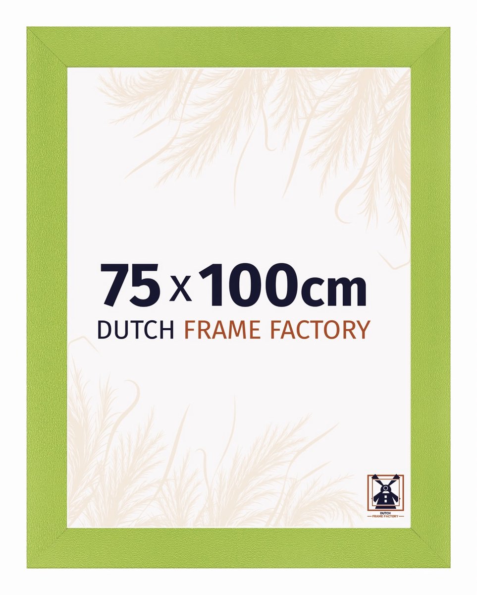 Dutch Frame Factory Fotolijst 75x100 cm - MDF - Groen - Praag