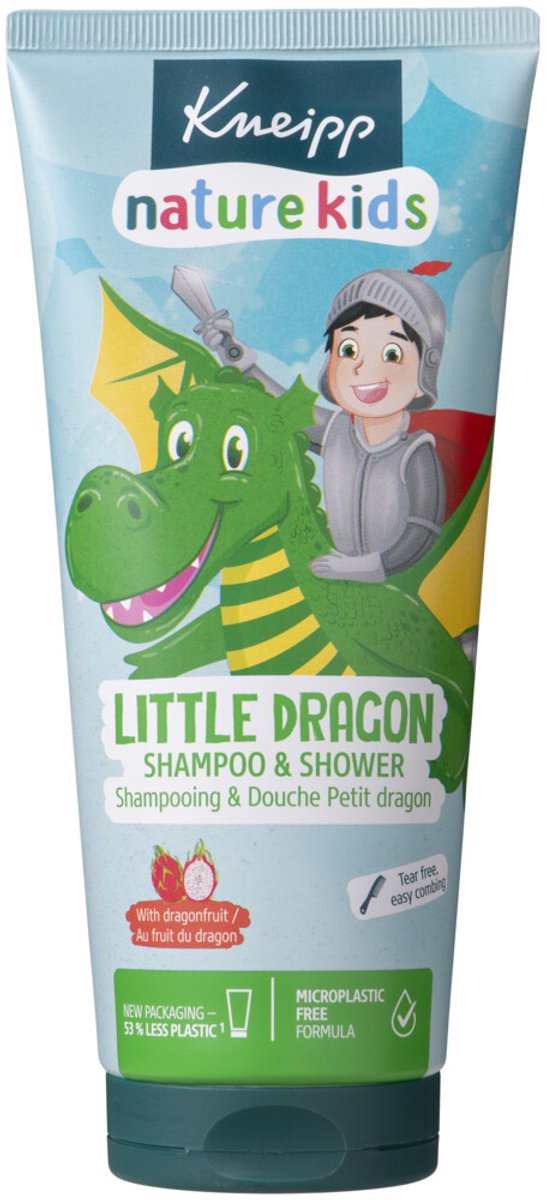 10 x Kneipp - Shampoo & Showergel - Little Dragon - 200 ml - Kneipp Little Dragon Shampoo - Shampoo En Douchegel Voor Kinderen - Gevoelige Huid Verzorging - Vegan Shampoo - Dragonfruit Geur — afbeelding 5