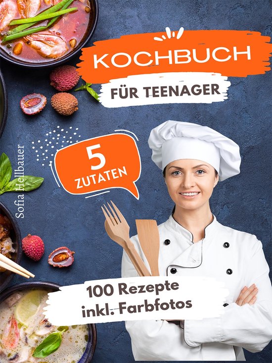 Kochbuch für Teenager 5 Zutaten - cover