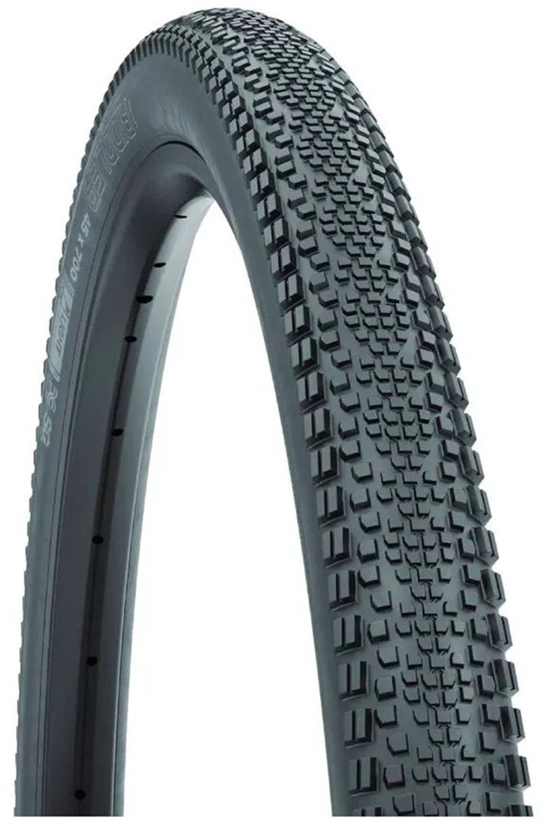 Wtb Riddler Tcs Light Fast Rolling Sg2 Tubeless 700c X 45 Gravelband Zwart 700C x 45