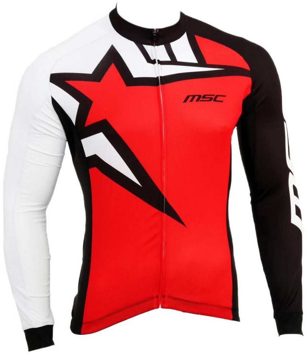 Msc All Season Trui Met Lange Mouwen Rood L Man