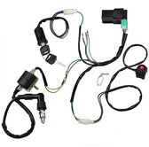 Allecto Plus - Kit d'allumage avec faisceau de câbles et CDI pour ATV, quad, Go, kart - 50cc, 70cc, 90cc, 110cc, 125cc, 140cc - Mise à niveau et reconstruction