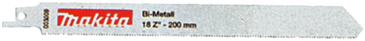 Makita 180mm Reciprozaagblad Staal - P-04933