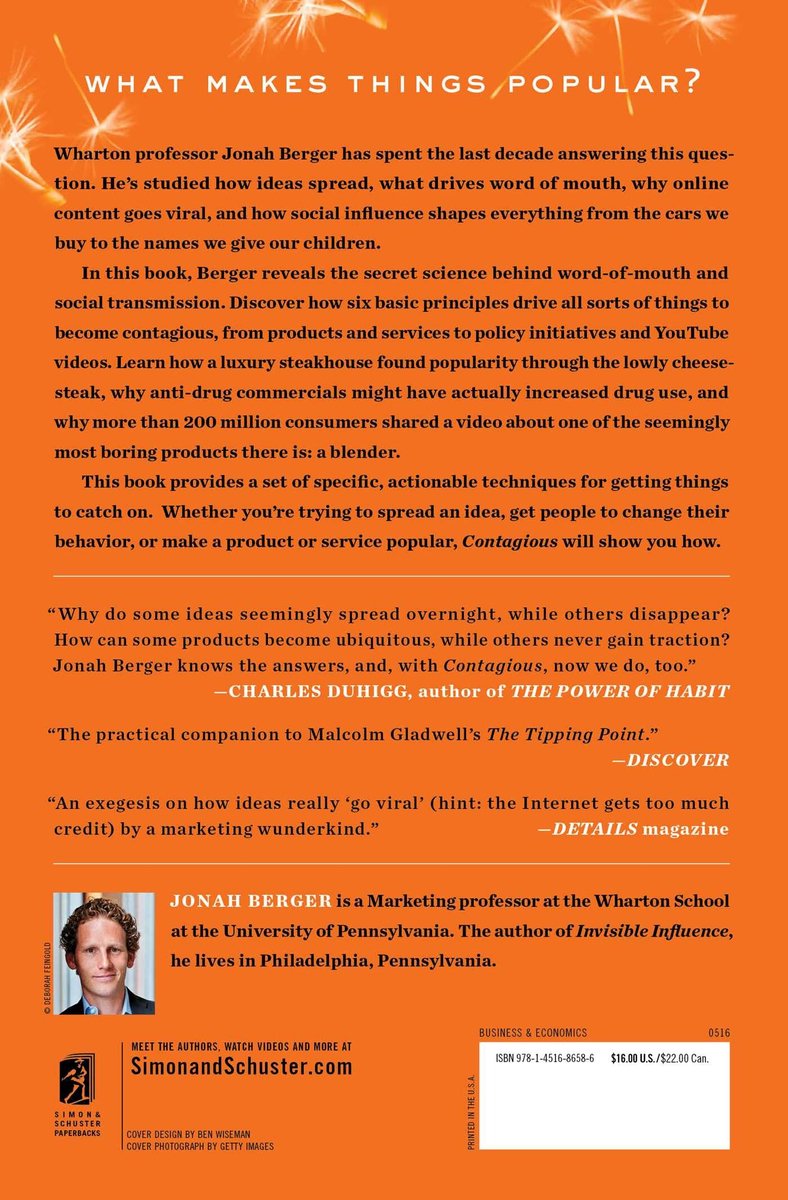 Contagious - back cover