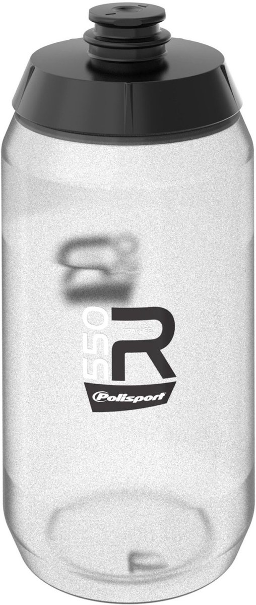Bidon Polisport R550 lichtgewicht - 550 ml - transparant — afbeelding 3