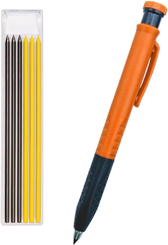 Timmermanspotlood - professioneel bouwpotlood - voor hout - metaal