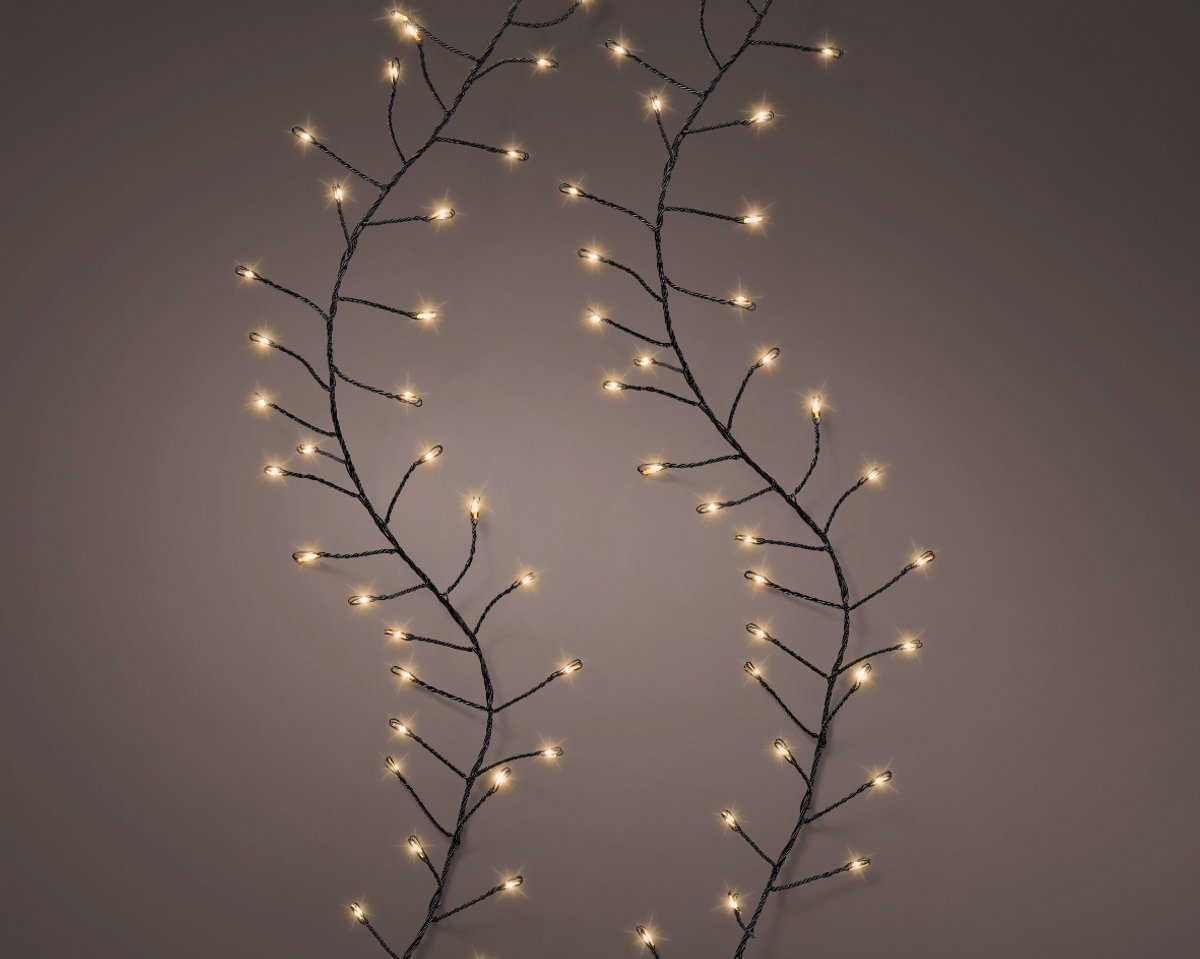 Lumineo kerstverlichting micro LED Compact lights 1440 lampjes 18m, klassiek warm