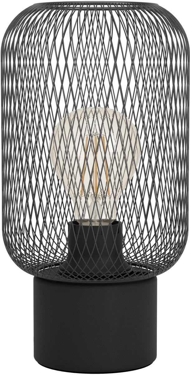 EGLO Wrington Tafellamp - E27 - 285 cm - Zwart