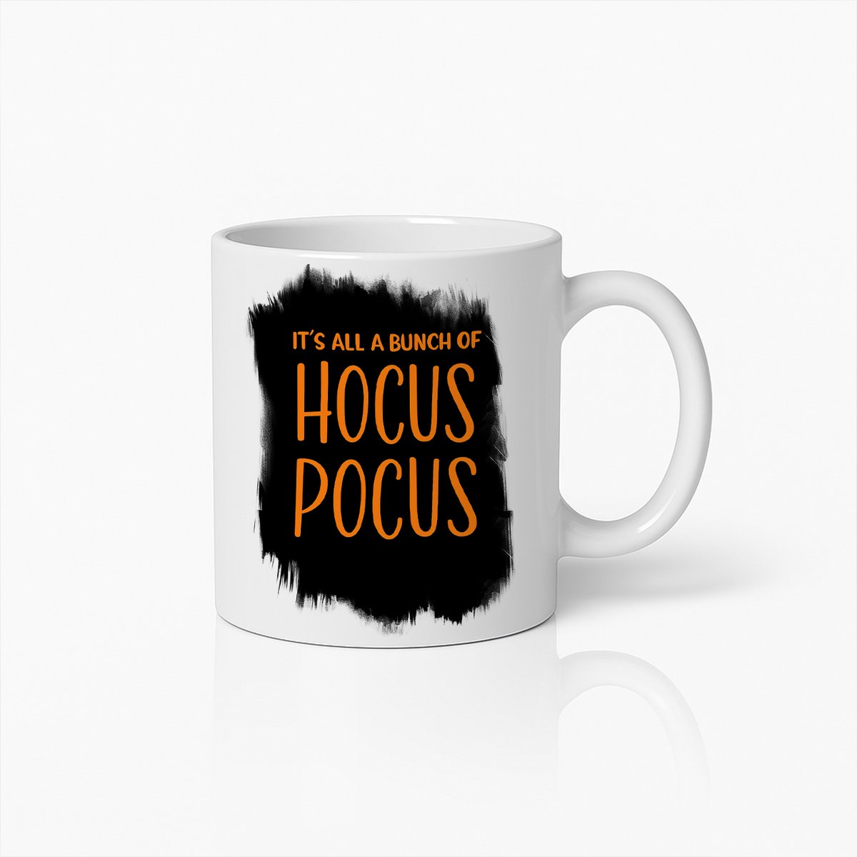 Hocus Pocus Mok 330ml – Halloween Koffiebeker met Grappige Tekst – Griezelig Cadeau voor Heksenliefhebbers en Magie Fans