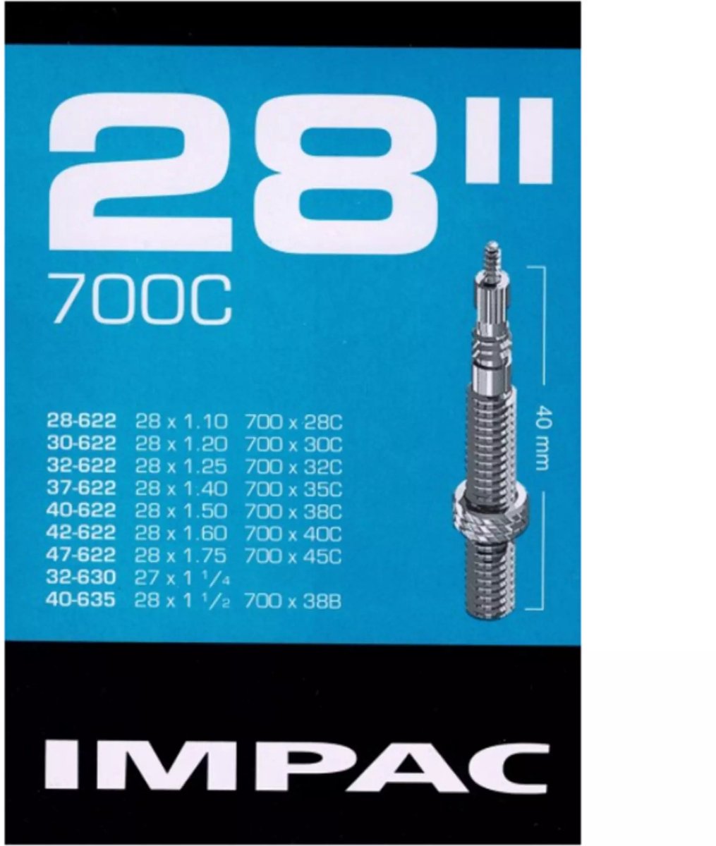 Binnenband Impac SV28 28 / 28/47-622/635 - 40mm ventiel