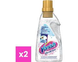 Vanish Oxi Action Whitening Booster Gel 1500ml - 2 Stuks - Voordeelverpakking