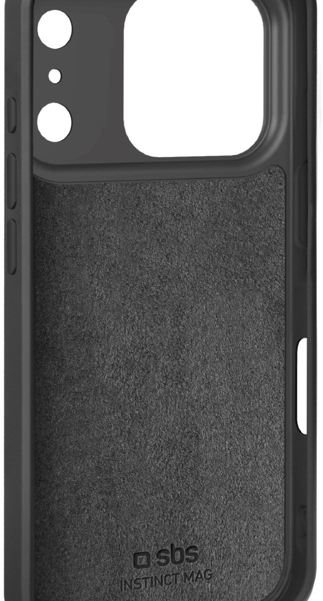 sbs mobile Instinct Cover Apple iPhone 17 Pro Zwart MagSafe compatible