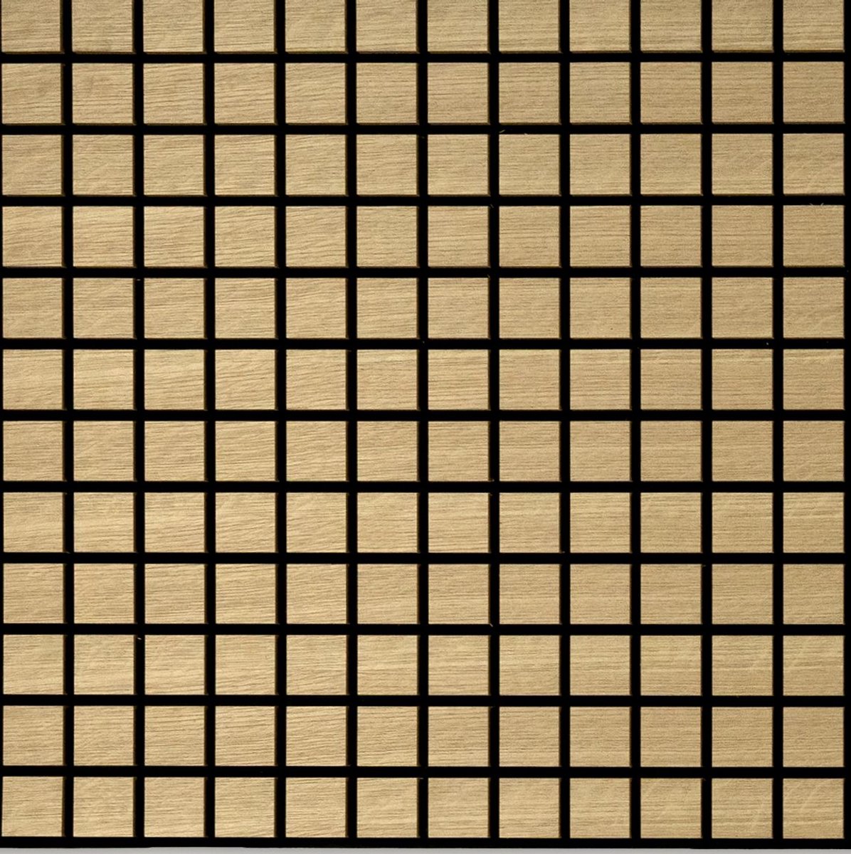Premium akoestische panelen van hout | 1.488 m² | Premium fineer van echt hout (eiken) en akoestisch vilt (zwart) | Wandpanelen, geluidsisolatie, geluidsisolatie, akoestisch paneel, gemaakt in Europa