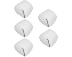 5-delig bh-net voor de wasmachine, waszak, ritsnet, geschikt voor bh's, schoenen, lingerie en waszakken voor delicate stoffen - 25 x 25 cm