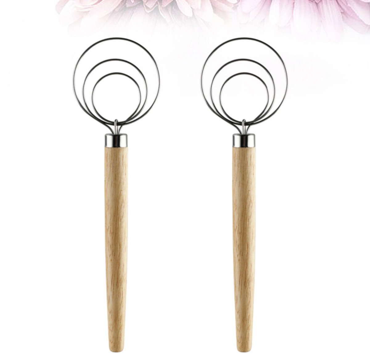 2-pack broodgarde en Deense garde voor het koken van eieren en deeg