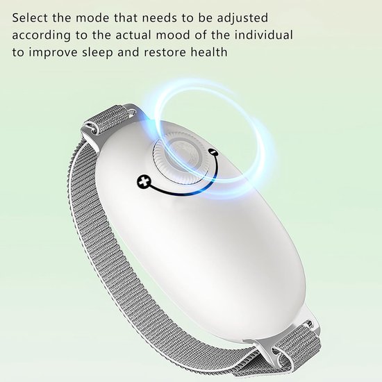 Slaapmonitor - Draagbaar Slaap- en Ontspanningsapparaat - Slaapmiddel - Microcurrent Anti-Stress Handheld - Met 5 Modi, Timer & Type-C Opladen - roze van Flowioneel — afbeelding 3