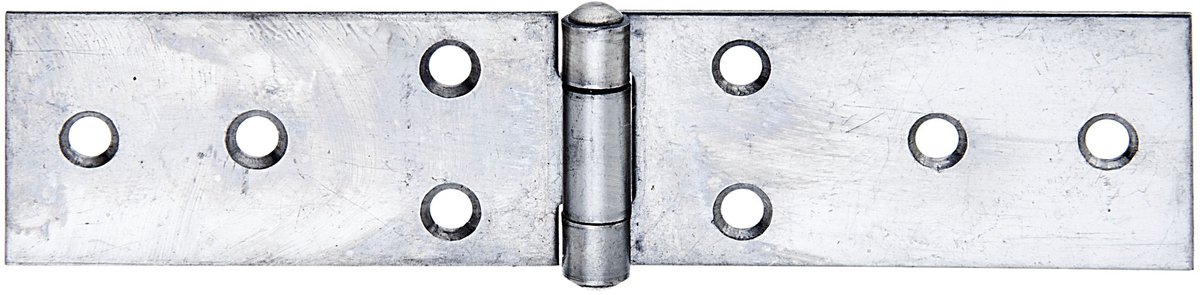 Alberts Tafelband, met geklonken roestvrijstalen stift. 32 x 141 mm / 20 Stk. materiaal roestvrij staal