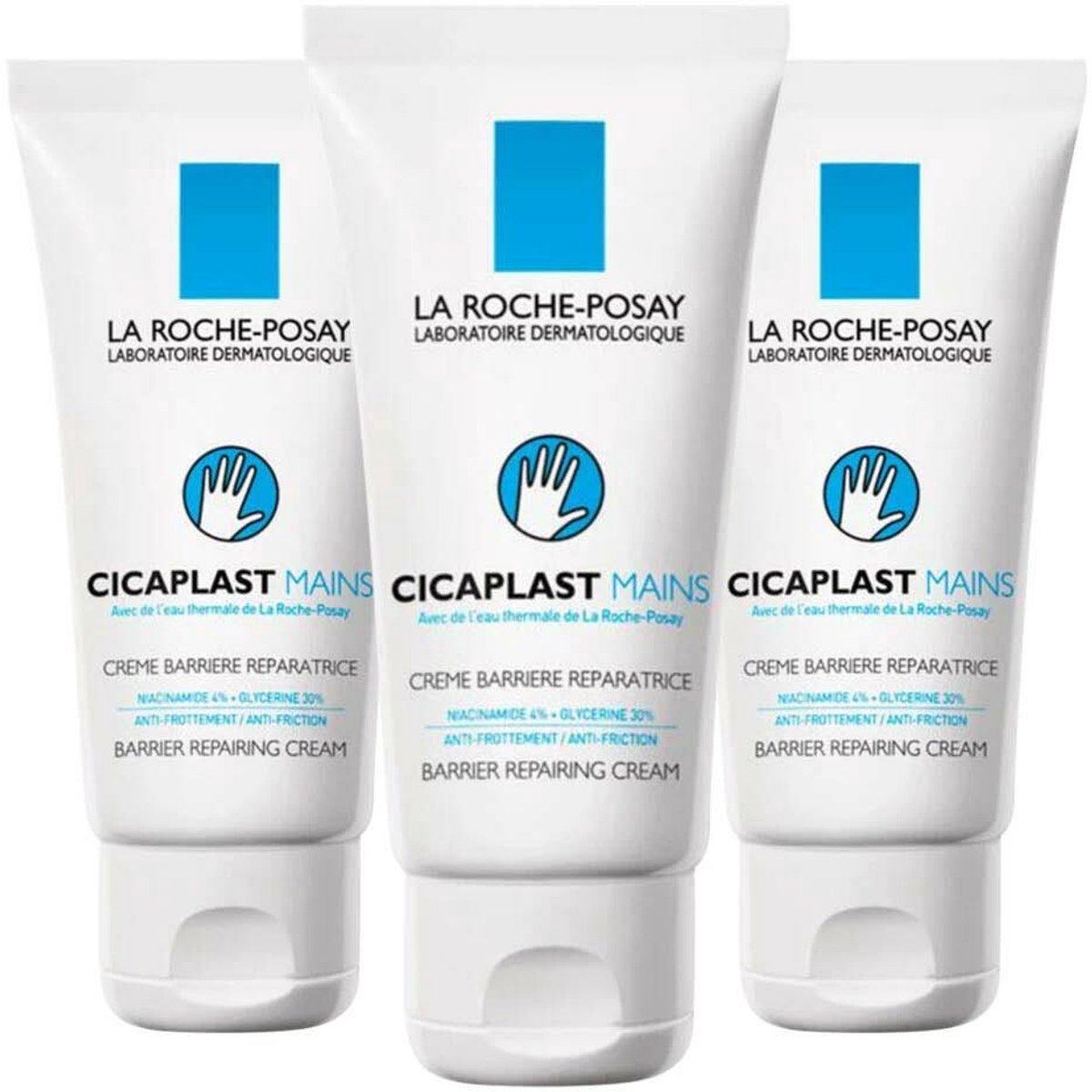 La Roche Posay Cicaplast Handcrème - 3 x 50 ml - Voordeelverpakking