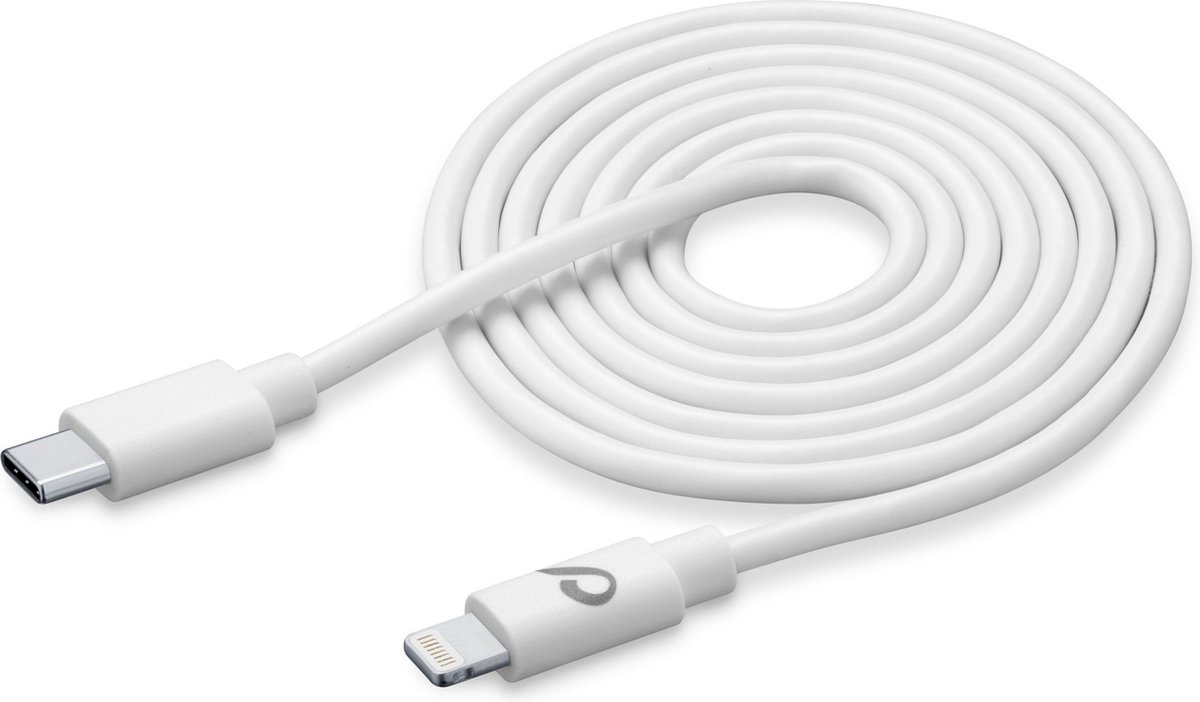 Grab n Go - Câble USB-C vers Apple Lightning 3 mètres - Blanc 1