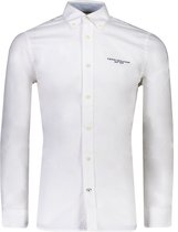 Tommy Hilfiger Overhemd Wit Normaal - Maat L - Heren - Lente/Zomer Collectie - Katoen
