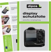 dipos I 2x Beschermfolie mat compatibel met Canon EOS R3 Folie screen-protector