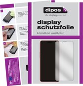 dipos I 2x Beschermfolie helder compatibel met OPPO A3S Folie screen-protector (expres kleiner dan het glas omdat het gebogen is)