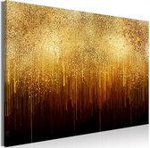 Schilderij - Golden Expansion (1 Part) Wide.