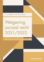 Boek cover Boom Juridische wettenbundels  -   Wetgeving sociaal recht 2021/2022 van 