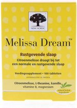 New Nordic Melissa Dream – Rustgevende slaap – Vegan voedingssupplement met citroenmelisse – 40 tabletten