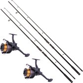 Ultimate Carp Canon Combo Set Triple (3 hengels en 3 molens) | Karper set