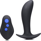 XR Brands Pro-Shocker - Vibrating and E-Stim Silicone Prostate Plug black